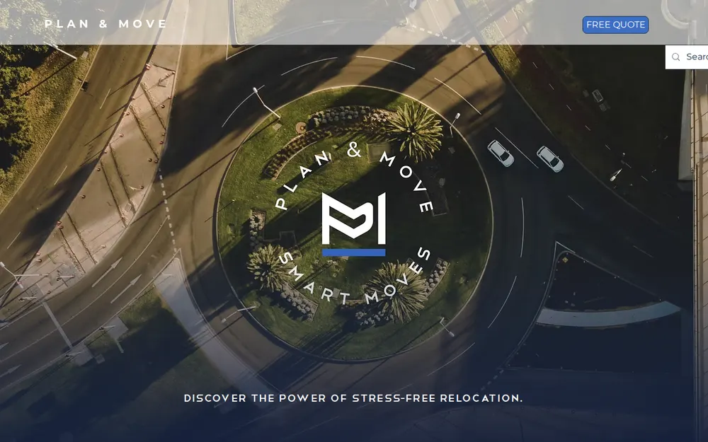 Plan & Move homepage