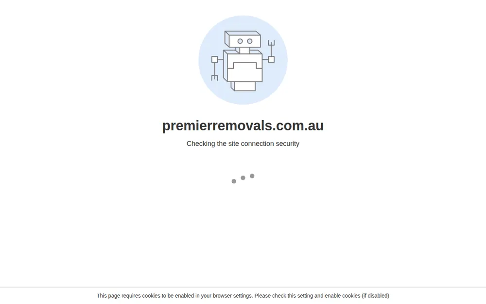 Premier Removals homepage