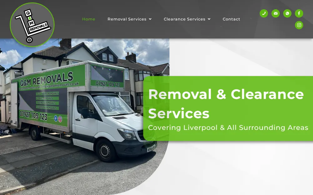 Q and M REMOVALS LIMITED homepage