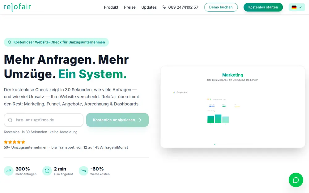 Relofair GmbH - Niederlassung Frankfurt homepage