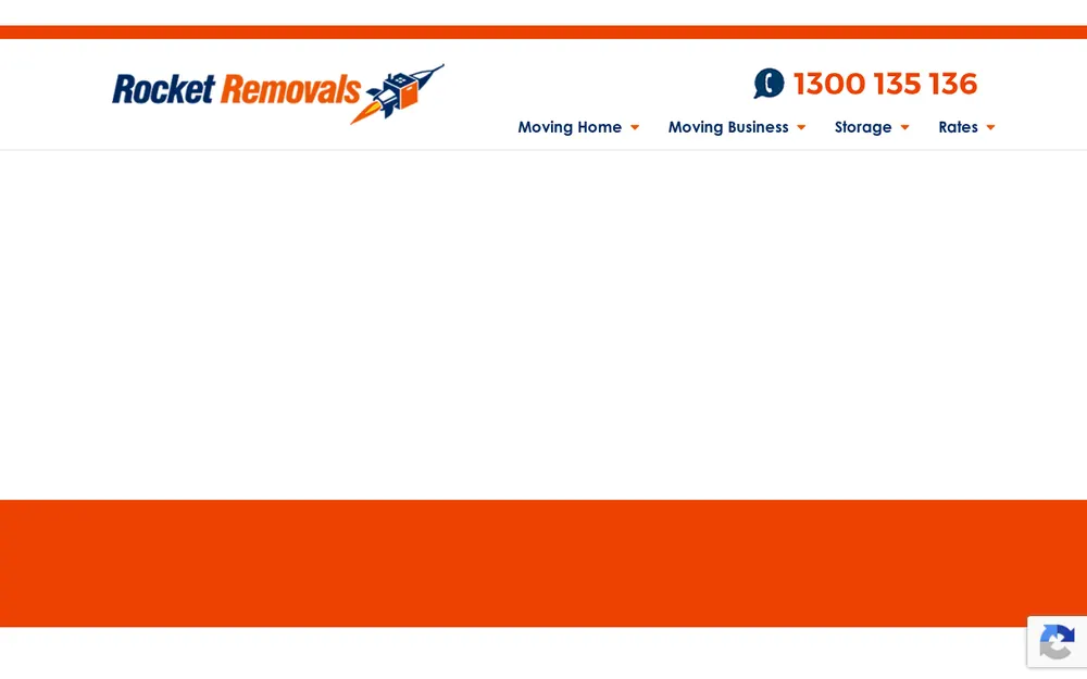Rocket Removals homepage