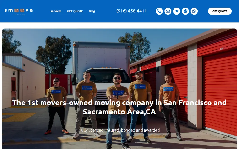 smoove | smooth moving homepage