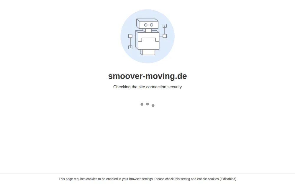 Smoover Moving homepage