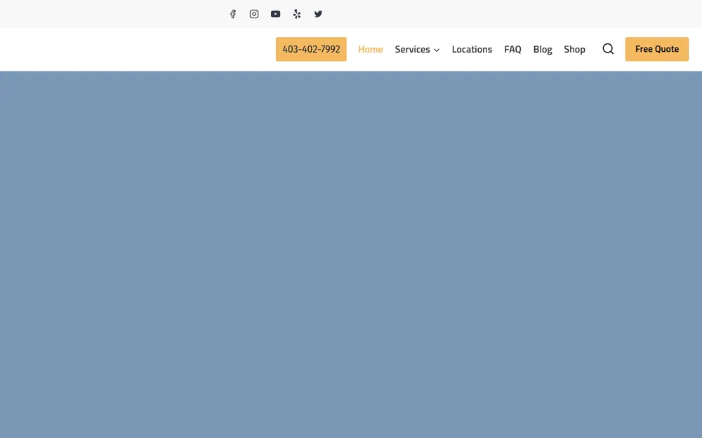 Sparta Movers homepage
