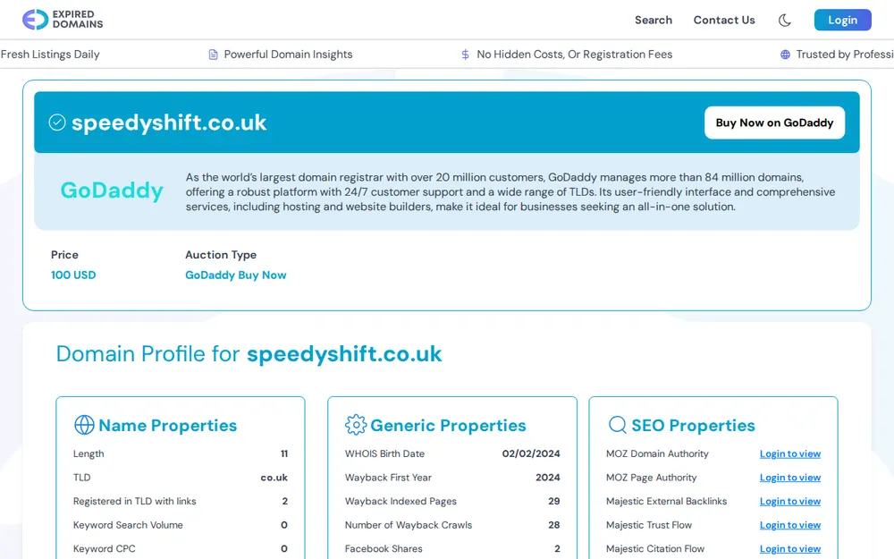 Speedy Shift Removals homepage