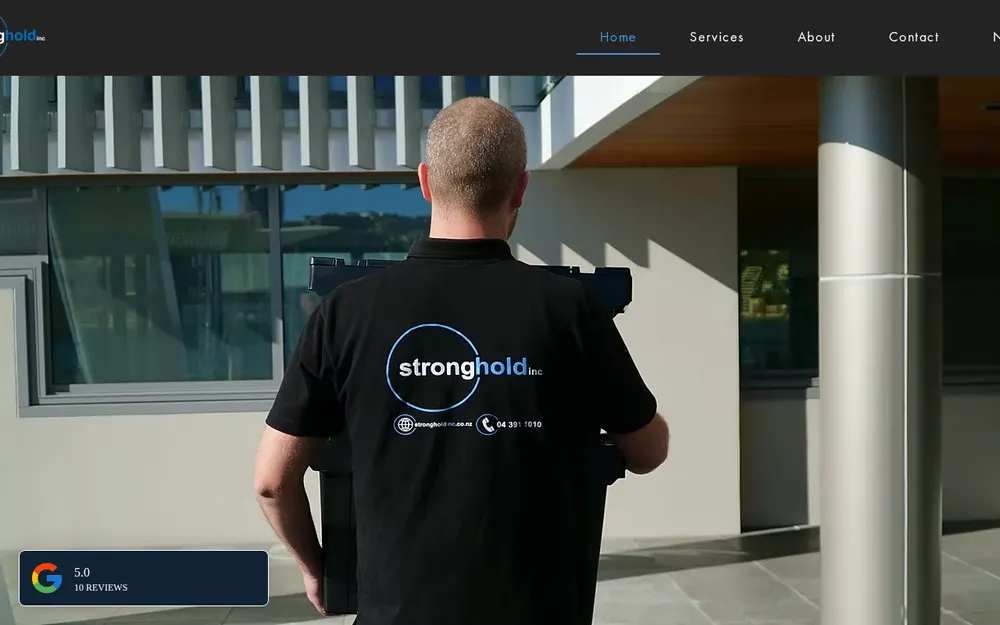 Stronghold Inc. homepage