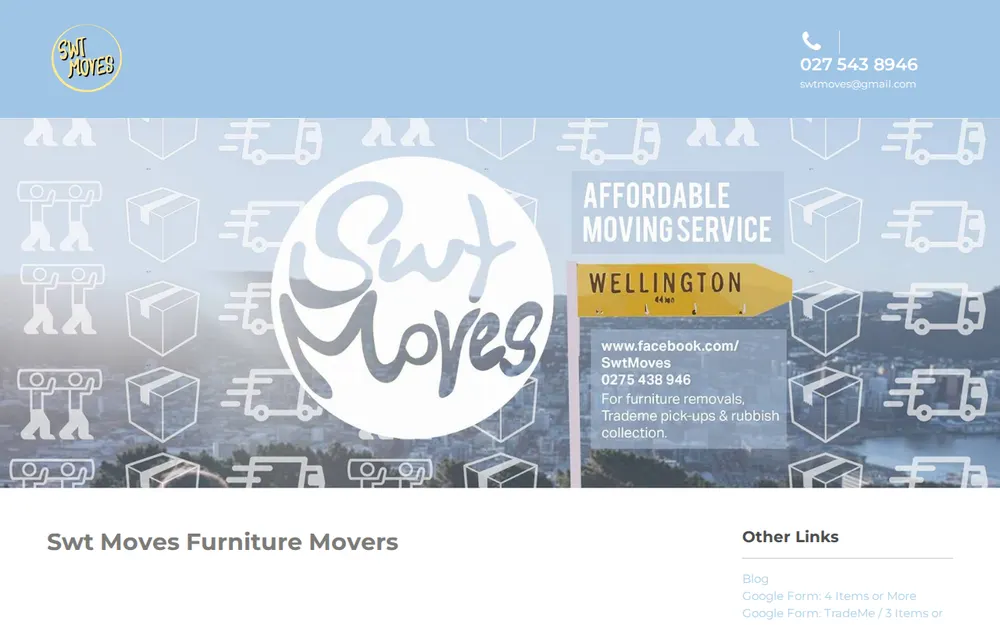 Swt Moves Ltd homepage