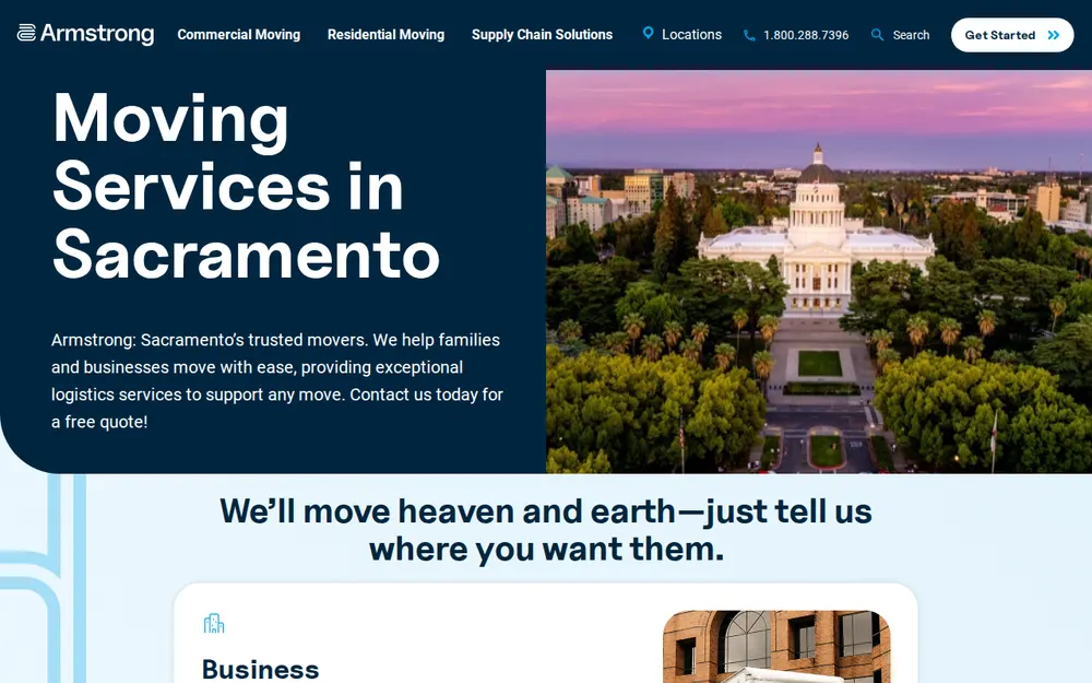 The Armstrong Company homepage