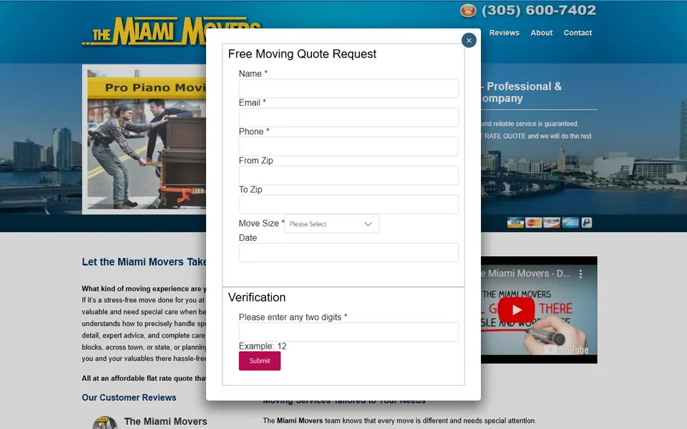 The Miami Movers homepage