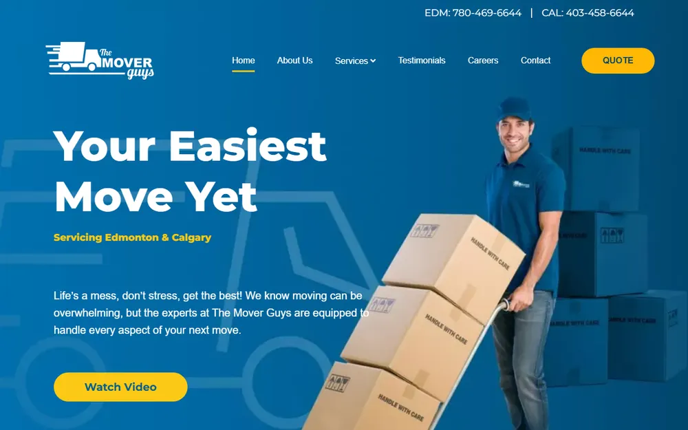 The Mover Guys homepage