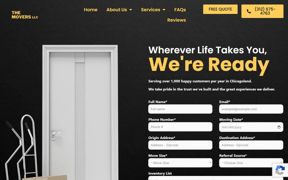 THE MOVERS LLC homepage