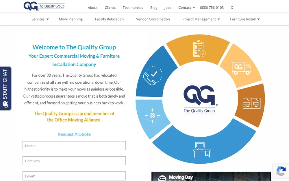 The Quality Group homepage