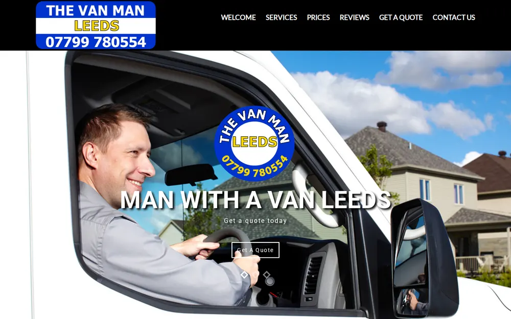 The Van Man Leeds homepage