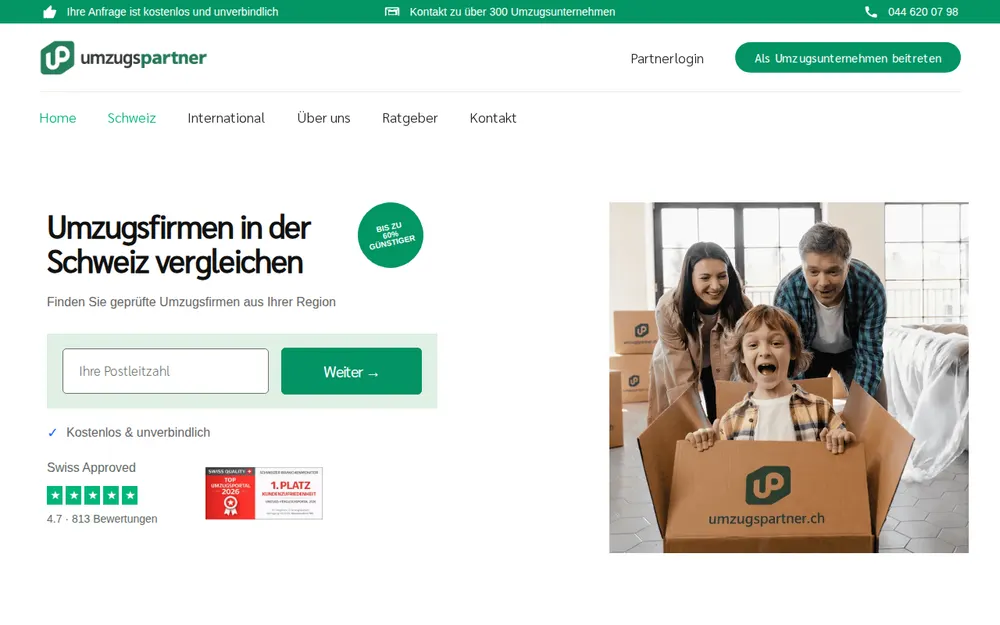 Umzugspartner homepage