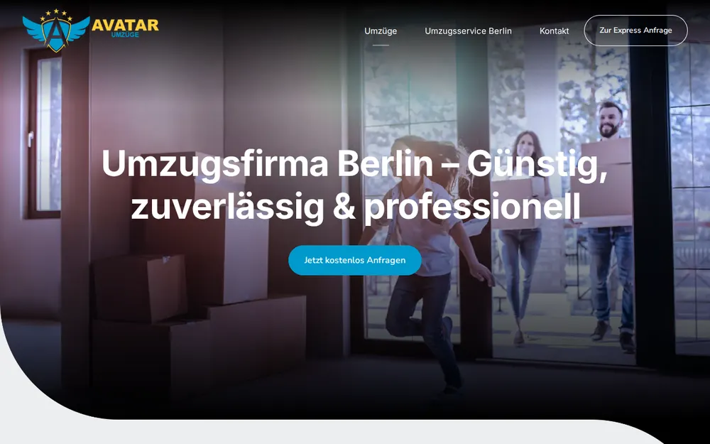 Umzugsunternehmen Berlin | AVATAR Umzüge | Umzug Berlin Pankow Günstig homepage