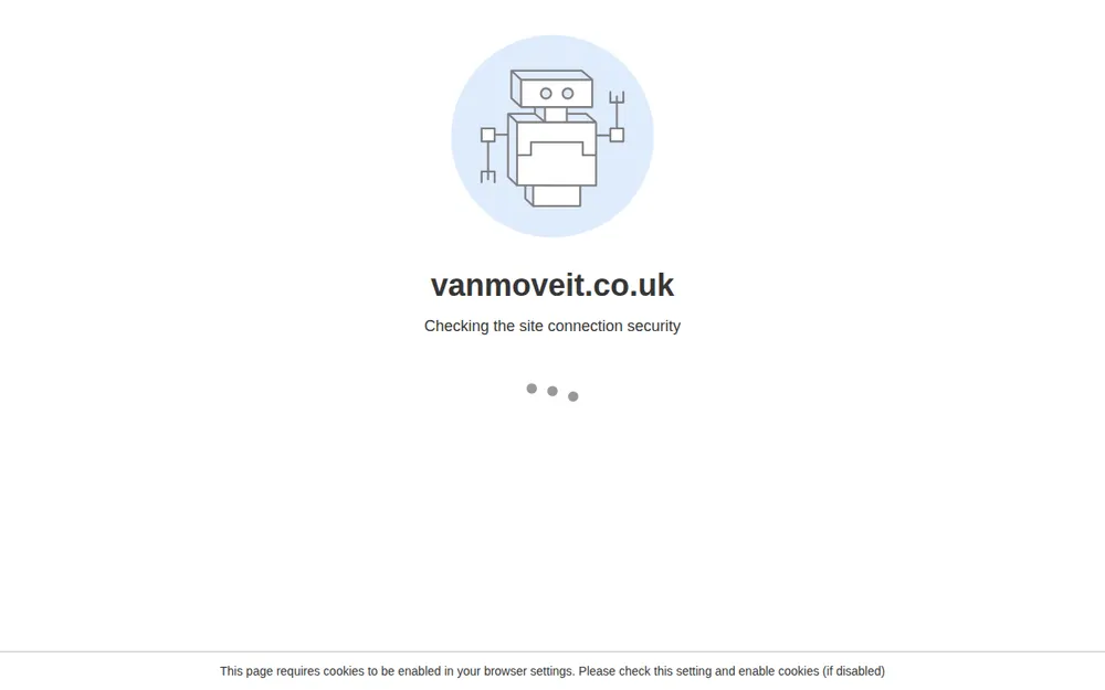 Van Move It homepage