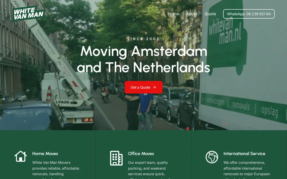 White Van Man homepage