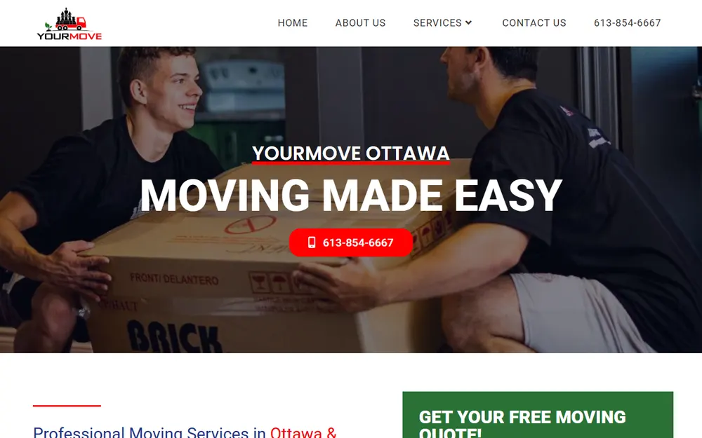 YourMove Ottawa homepage