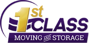 1st Class Moving and Storage logo