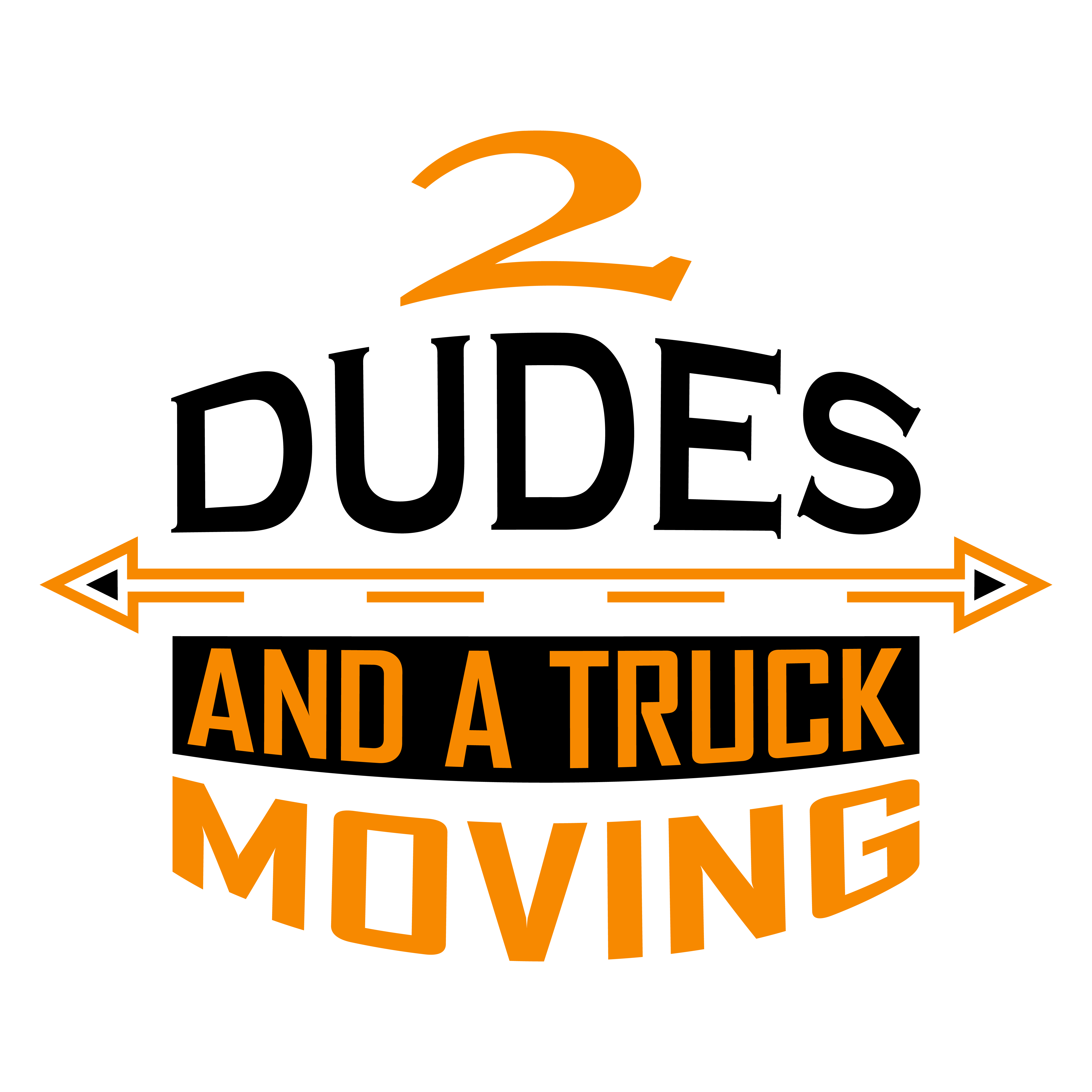 2 Dudes And A Truck Moving logo