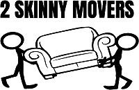2 Skinny Movers logo