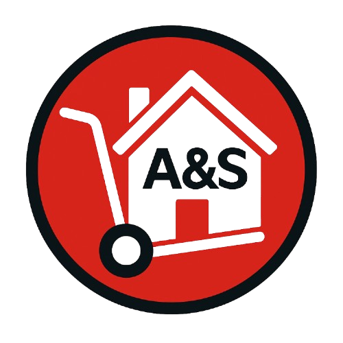 A&S THE HOUSE MOVERS logo