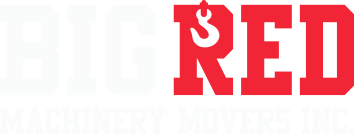 Big Red Machinery Movers, Inc. logo