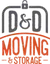 D & D Moving & Storage Company logo