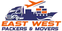 East West Movers and Packers in logo