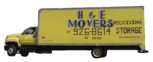H & E Movers logo