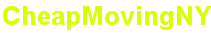 Cheap Moving NY logo