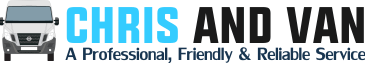 Chris and Van / man and van logo