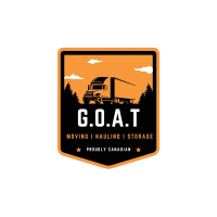 GREATEST OF ALL TIME MOVING HAULING AND STORAGE INC.(G.O.A.T MOVING | HAULING | STORAGE) logo