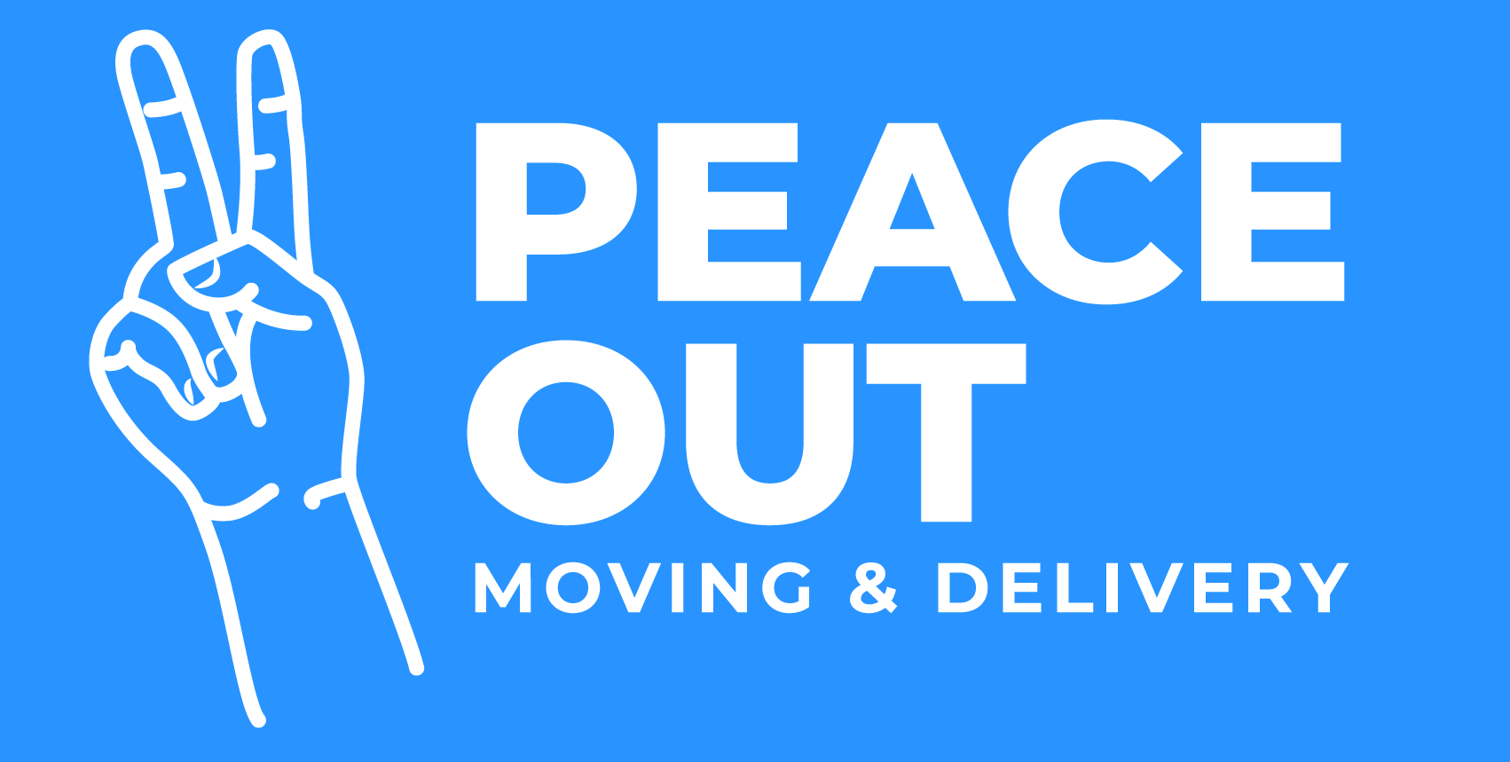 Peace Out Moving & Delivery logo