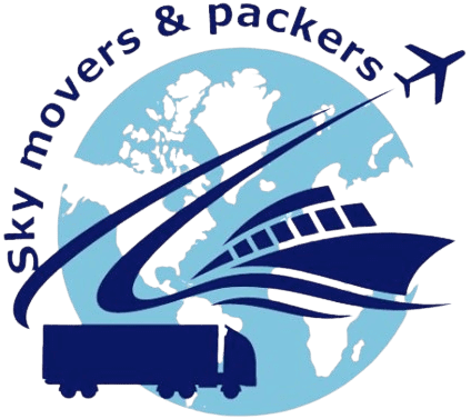 Sky movers & packers logo