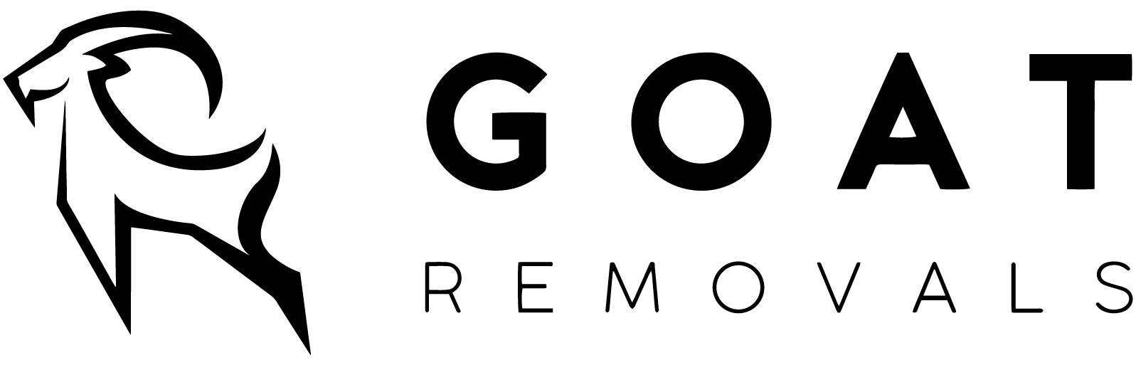 The GOAT Removals logo
