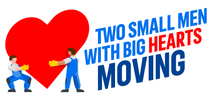 Two Small Men With Big Hearts logo