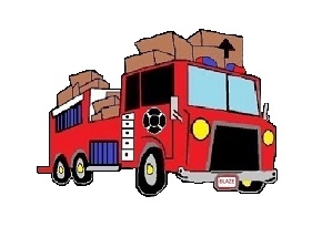 Ablaze Firefighter Moving photo