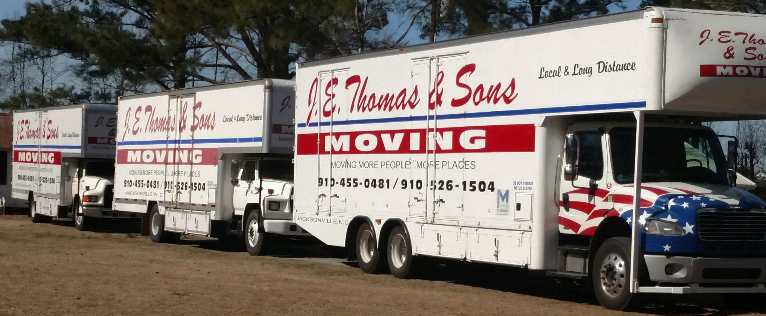 J. E. Thomas & Sons Moving in Jacksonville NC photo