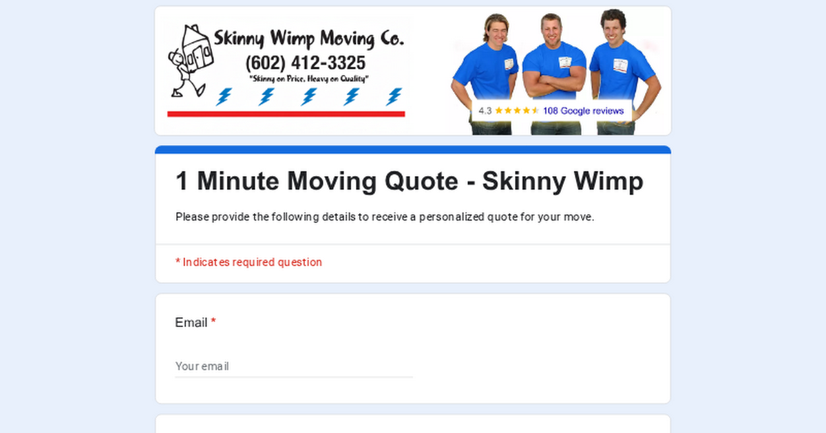 Skinny Wimp Moving and Storage photo